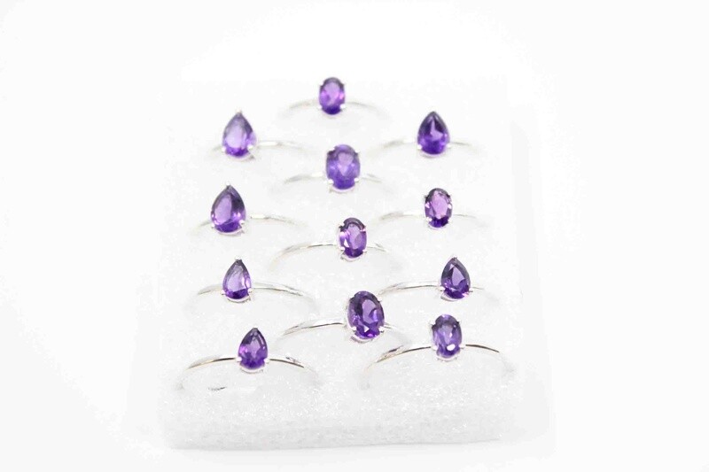 GEMSTONE RING ASST 2667