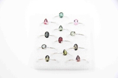 GEMSTONE RING ASST 2670