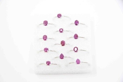 GEMSTONE RING ASST 2671