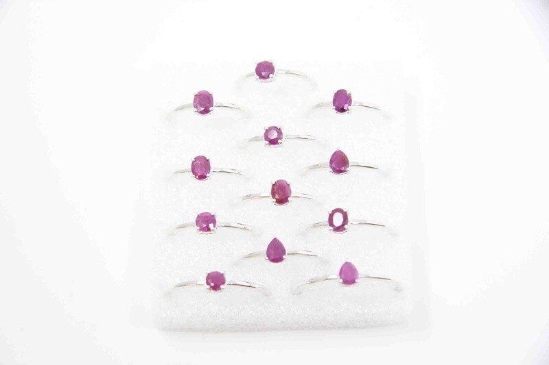 GEMSTONE RING ASST 2671