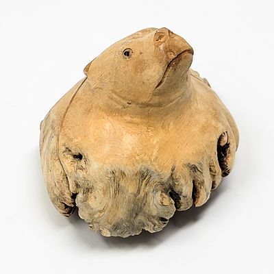 BEAR HEAD STATUE 28927