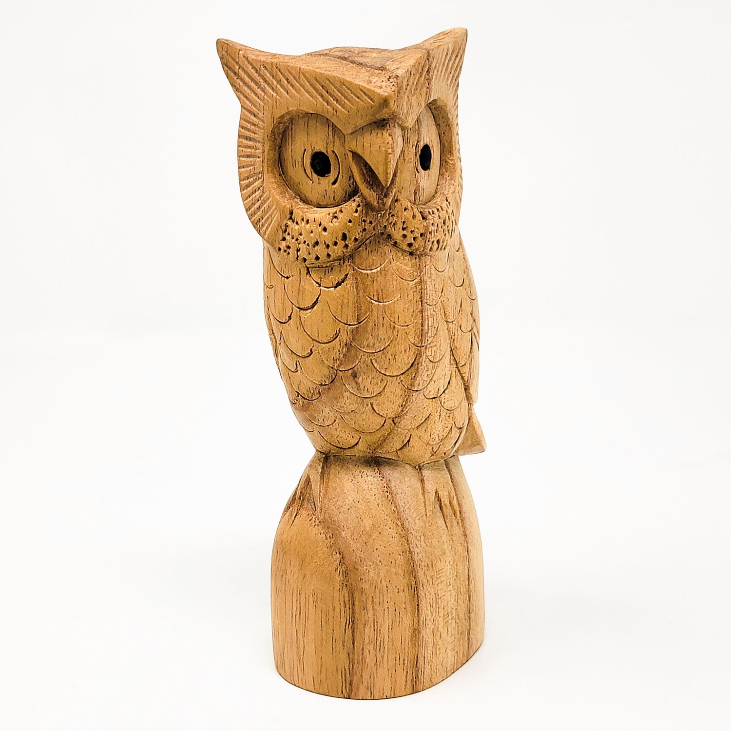 OWL STATUE ON BASE 1849, Item #: 1849, Alternate Lookup: BTC3-403, Vendor Stock #: TIN 280 6in 15cm