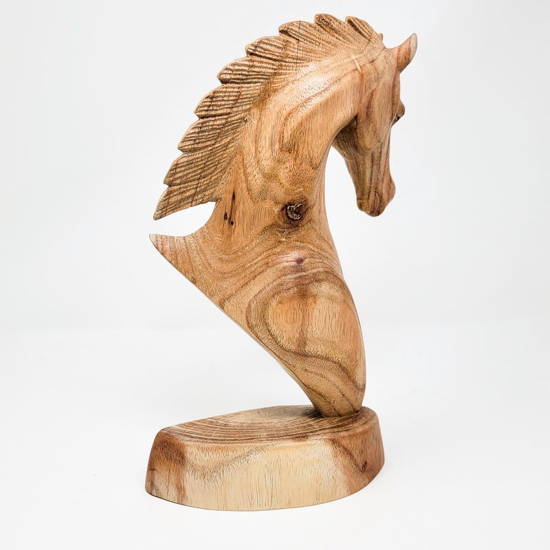 HORSE HEAD BUST STATUE 1388