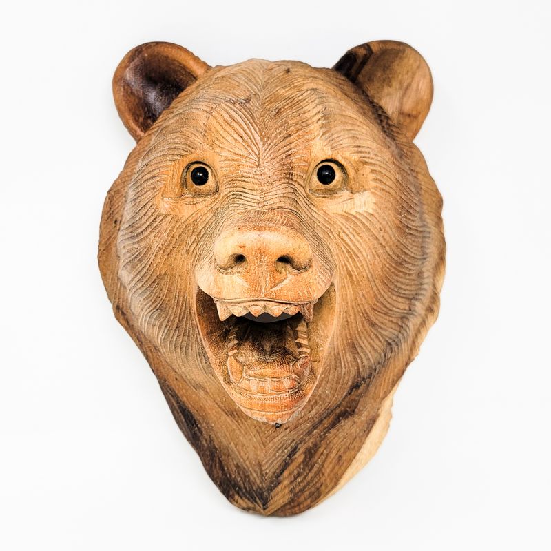 BEAR MASK SUAR HARDWOOD 1910