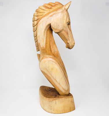 HORSE HEAD BUST STATUE 1854