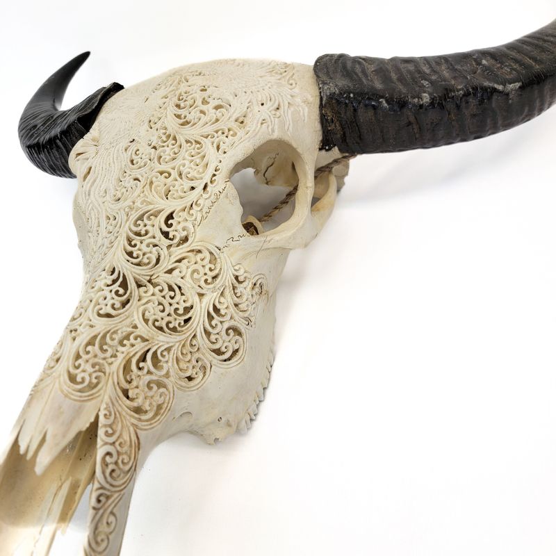WATER BUFFALO CARVED 1275