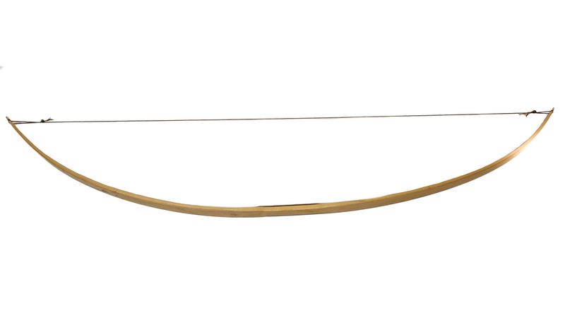 OAK LONGBOW WITH HICKORY HANDLE 14