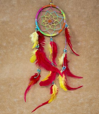 TIE DYE DREAM CATCHER 2279