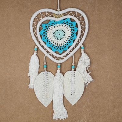 HEART CROCHET DREAM CATCHER 2319