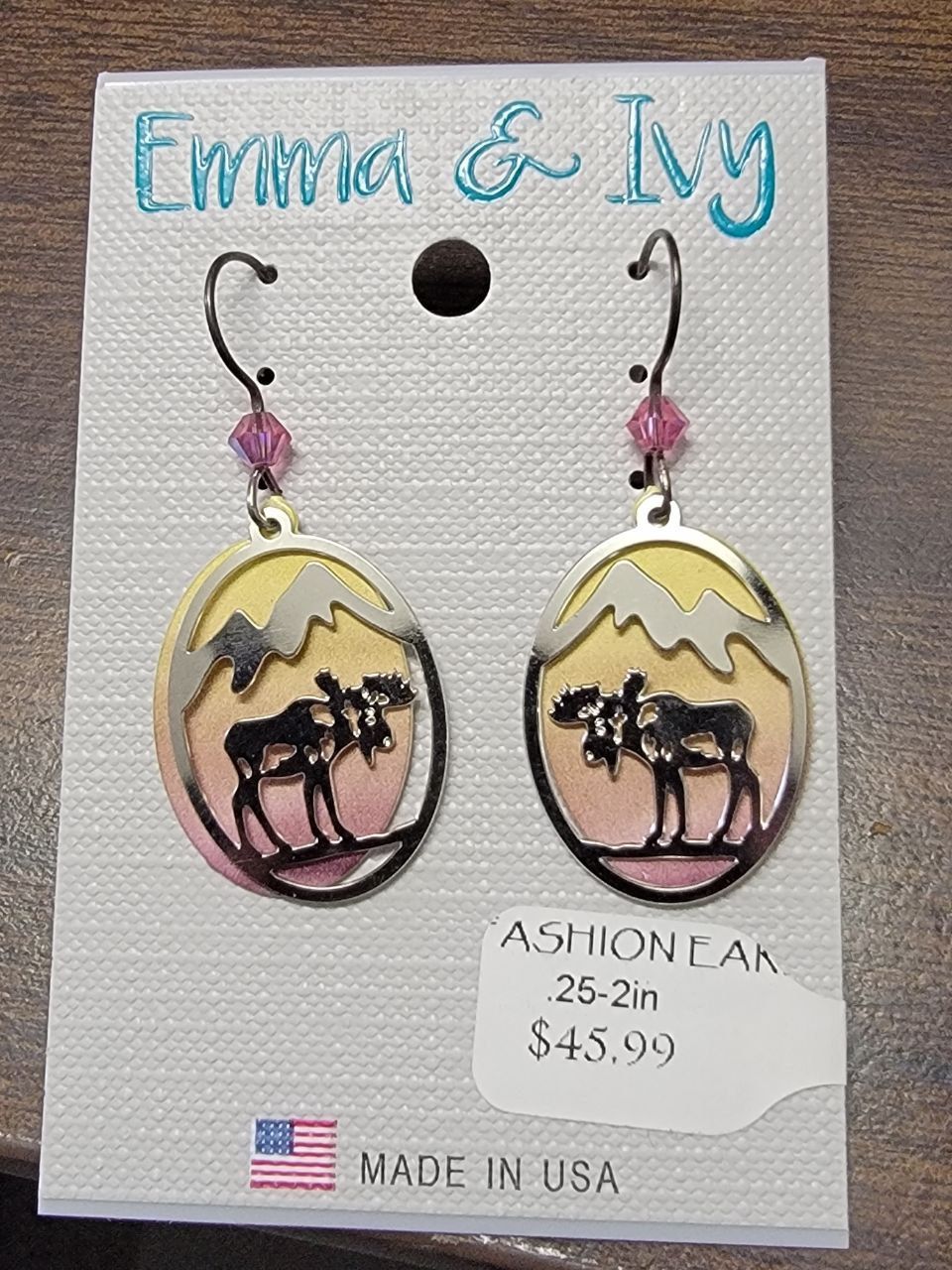 FASHION EARRINGS ASST 6038, Alternate Lookup: HYI19-005, Item #: 6038, Size: *  .25-2in