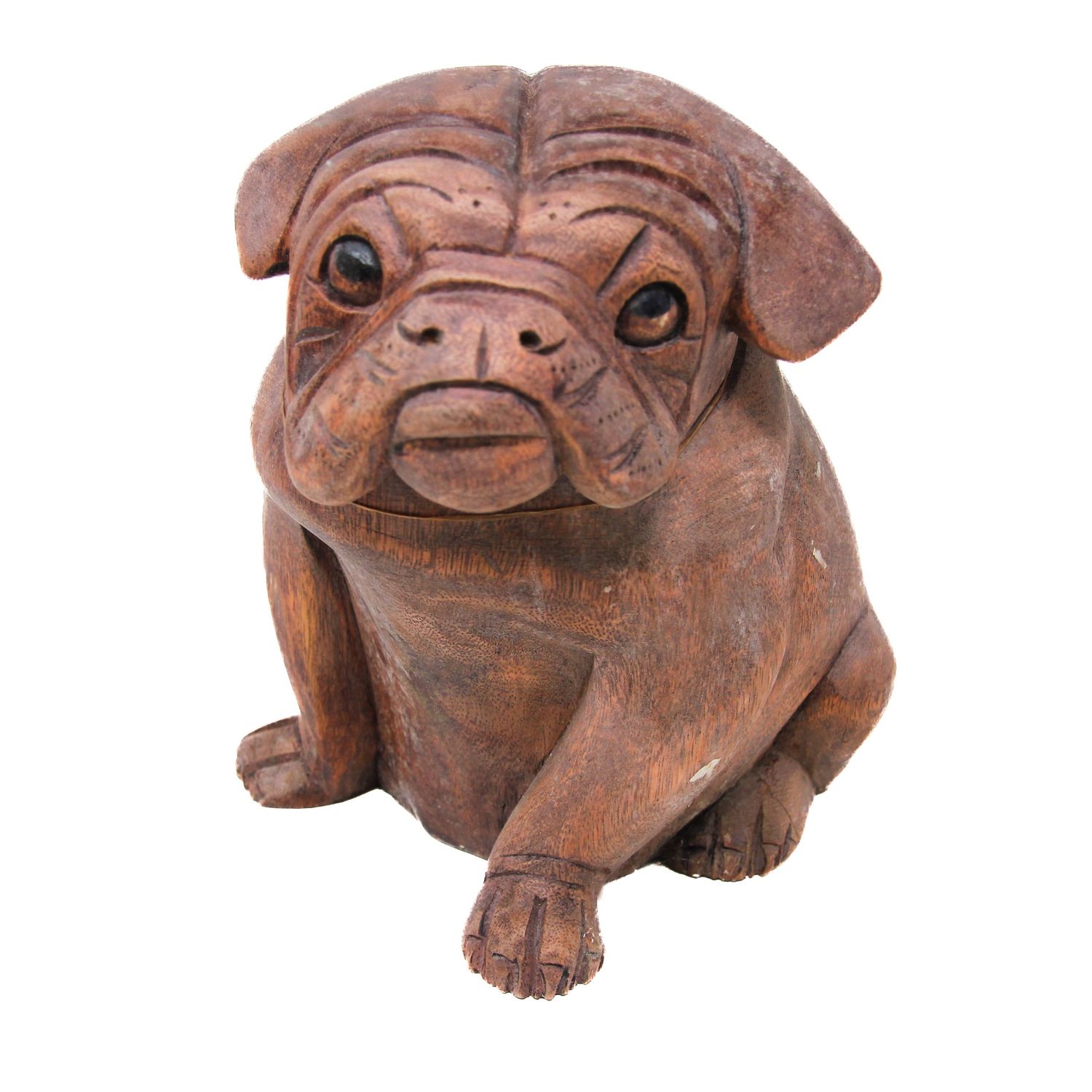 BULLDOG STAUTE STAINED 6609