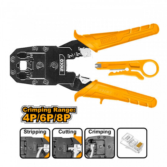 Pressing, Stripping & Cable Cutting Tool INGCO