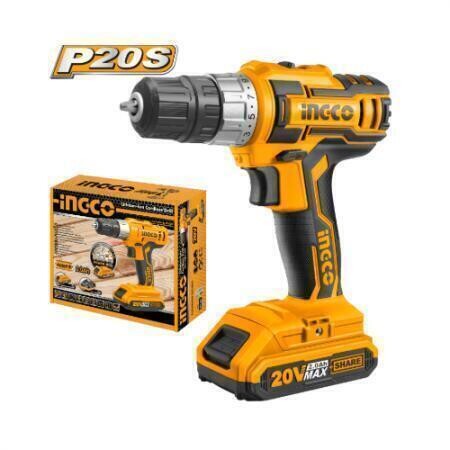 Li-Ion Cordless Impact Drill 10mm 20V INGCO