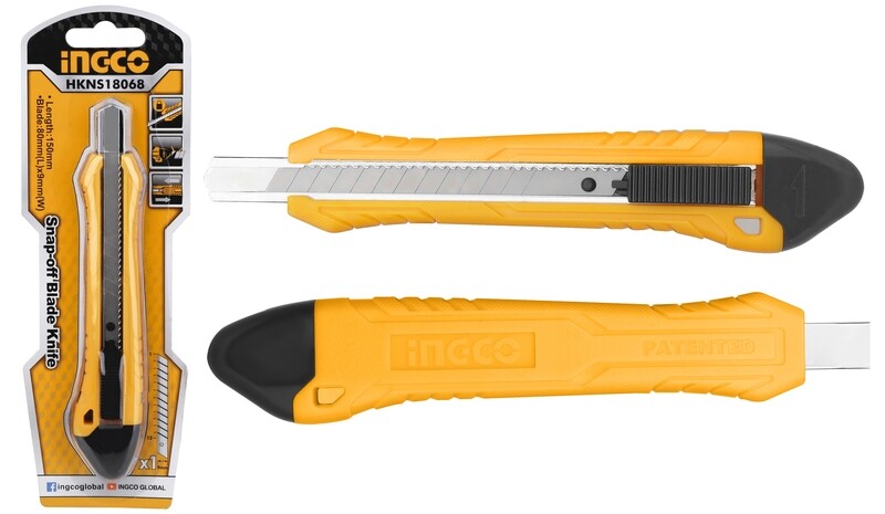 Snap-Off Blade Knife 150mm INGCO