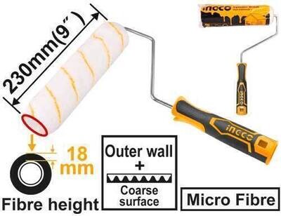 Ingco Micro Fiber Cylinder Brush 9" (Outer Wall)