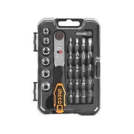 28Pcs Bits + Sockets Set