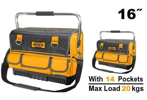 Tools Bag with 14 Pockets 16" INGCO