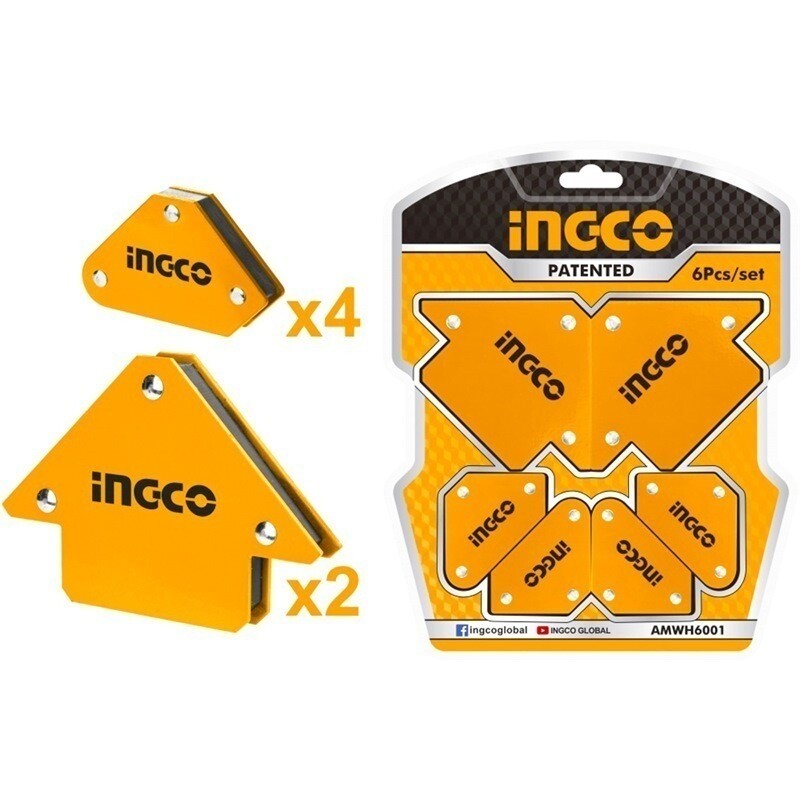 Magnetic Welding Holder Set 6Pcs INCGO