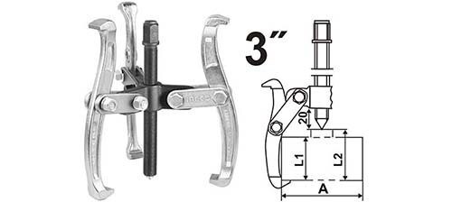 Three Jaws Puller 3" INGCO