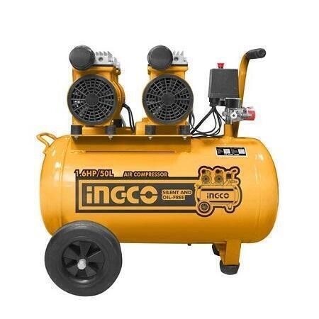 50 Litreâ€‹ Silent Air Compressor 1.6 HP & Copper Wire Motor INGCO
