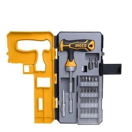 25 Pcs T-Handle Wrench Screwdriver Set INGCO