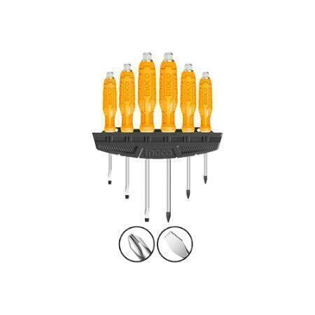 Go-Through Screwdriver Set 6 Pcs INGCO