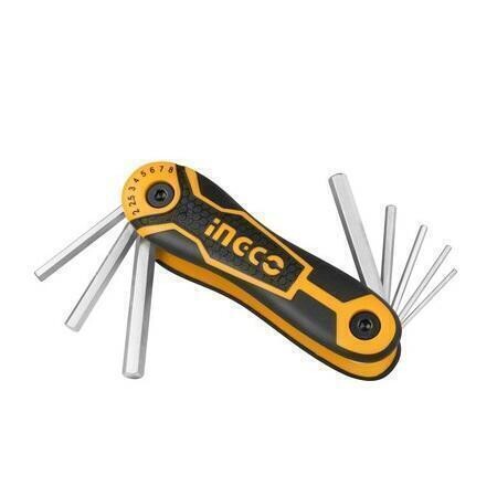 Hex Key 8Pcs Hex Key - Pocket Sized - INGCO