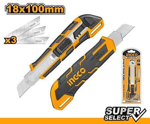 Snap-Off Blade Knife with 3 Pcs