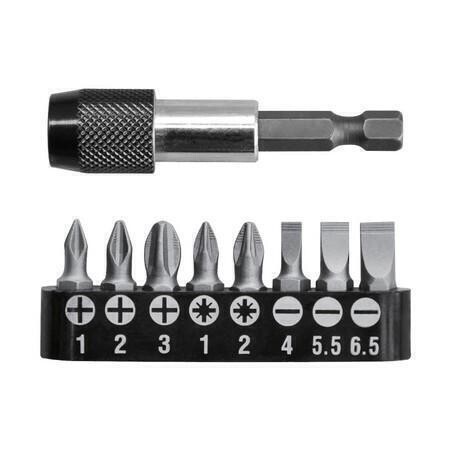 9 Pcs Screwdriver Bits Set INGCO