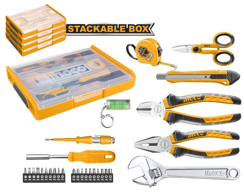29 Pcs Household Tools Set INGCO