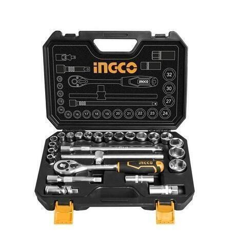 25Pcs 1/2" Socket Set