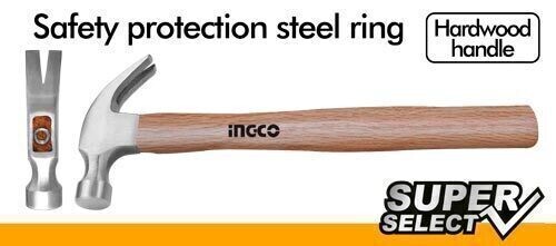 Claw Hammer 450g INGCO