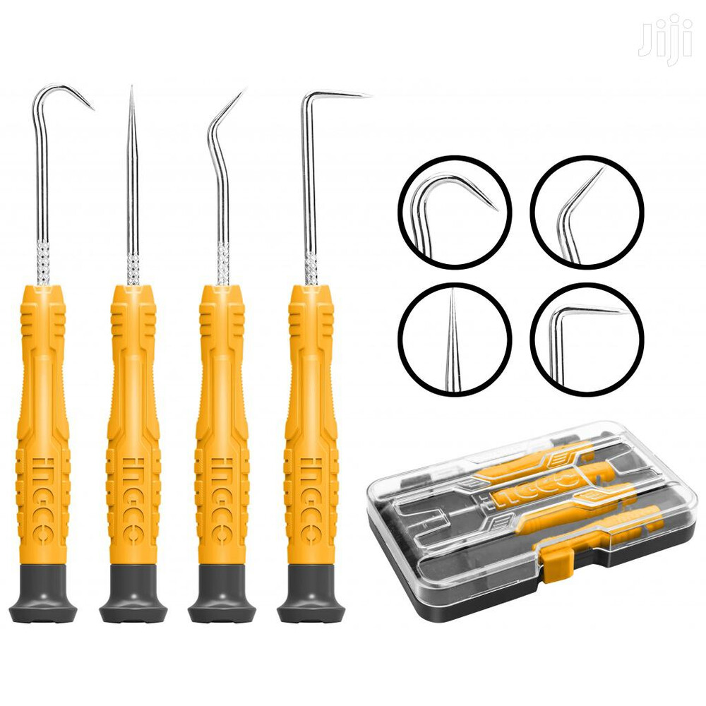 Mini Hook & Pick Set 4Pcs INGCO