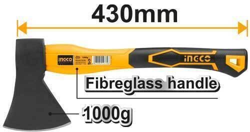 Fibreglass Handle Axe 1000g INGCO