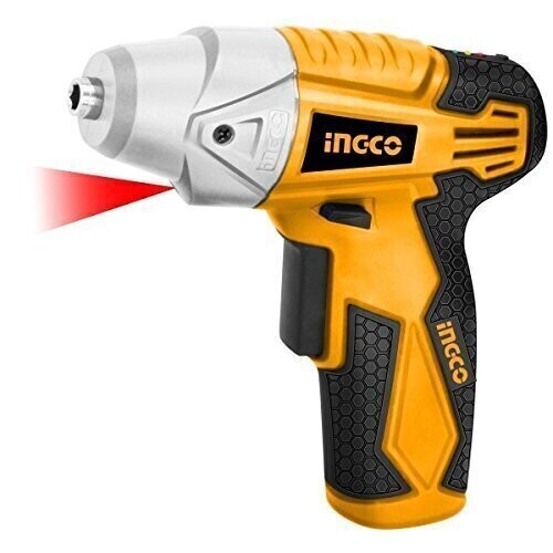 Cordless Screwdriver 3.6V with Drills and Bits Set of 12 Pcs INGCO