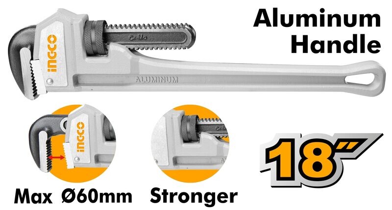Standard Pipe Wrench 18" INGCO