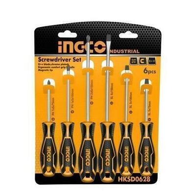 6 Pcs Screwdriver Set INGCO