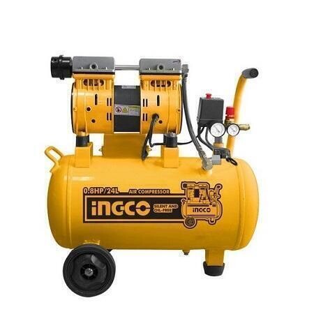 24 Litreâ€‹ Silent Air Compressor 0.8 HP & Copper Wire Motor INGCO