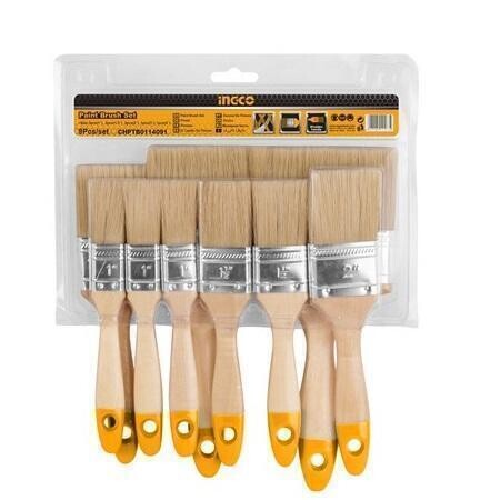 9 Pcs Paint Brush Set