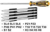18 in 1 Screwdriver Set 160mm INGCO