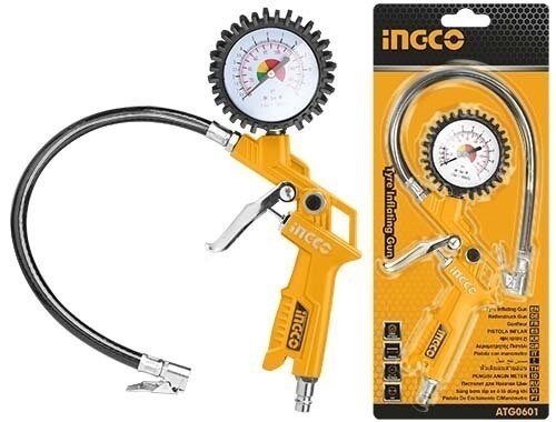 Air tire inflating gun