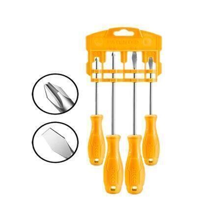 Screwdriver Set 4 Pcs INGCO