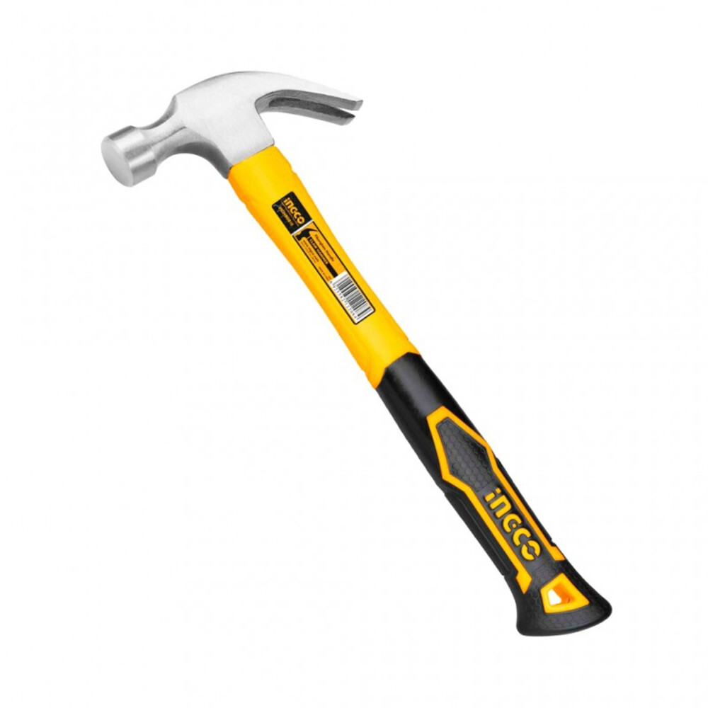 Fiberglass Claw Hammer 220g INGCO