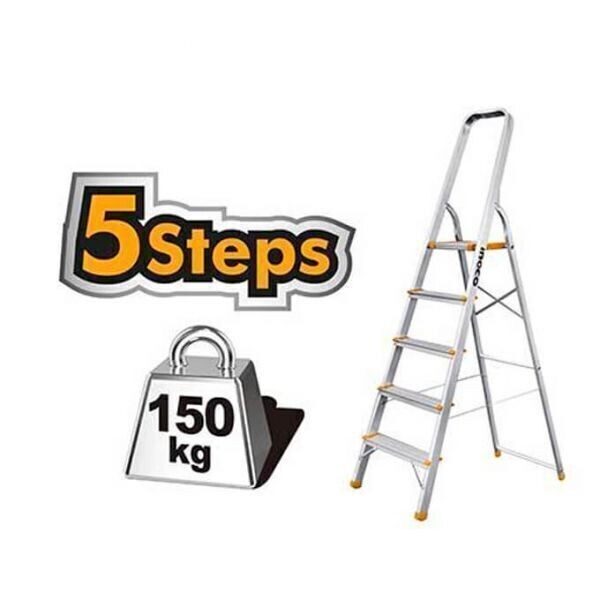 Household Ladder Aluminium 5 Steps