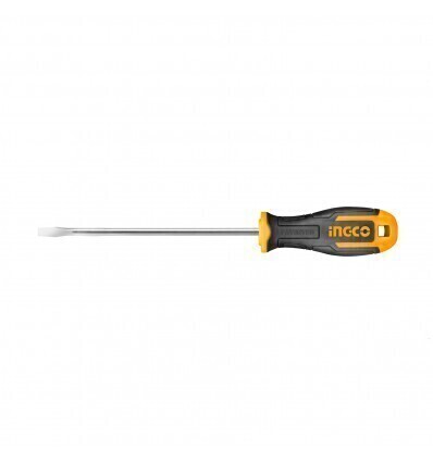 Flat Slotted Screwdriver 6" 6mm INGCO