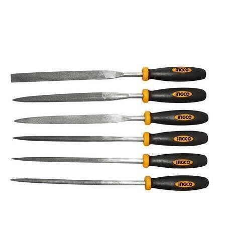 6 Pcs Small File Set 4" INGCO