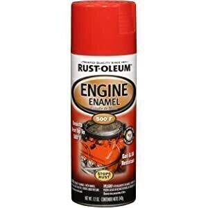 Automotive Rust Preventive Engine Enamel Spray - Red - Rust-Oleum