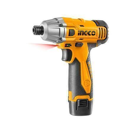 Li-Ion Impact Driver 12V with Extras INGCO