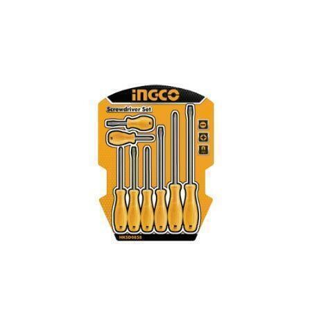 Screwdriver 8 Pcs set INGCO