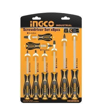 8 Pcs Screwdriver Set INGCO